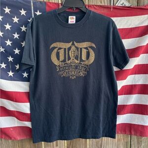 Vintage Y2K Throwdown Metalcore/hardcore band Tshirt Size M